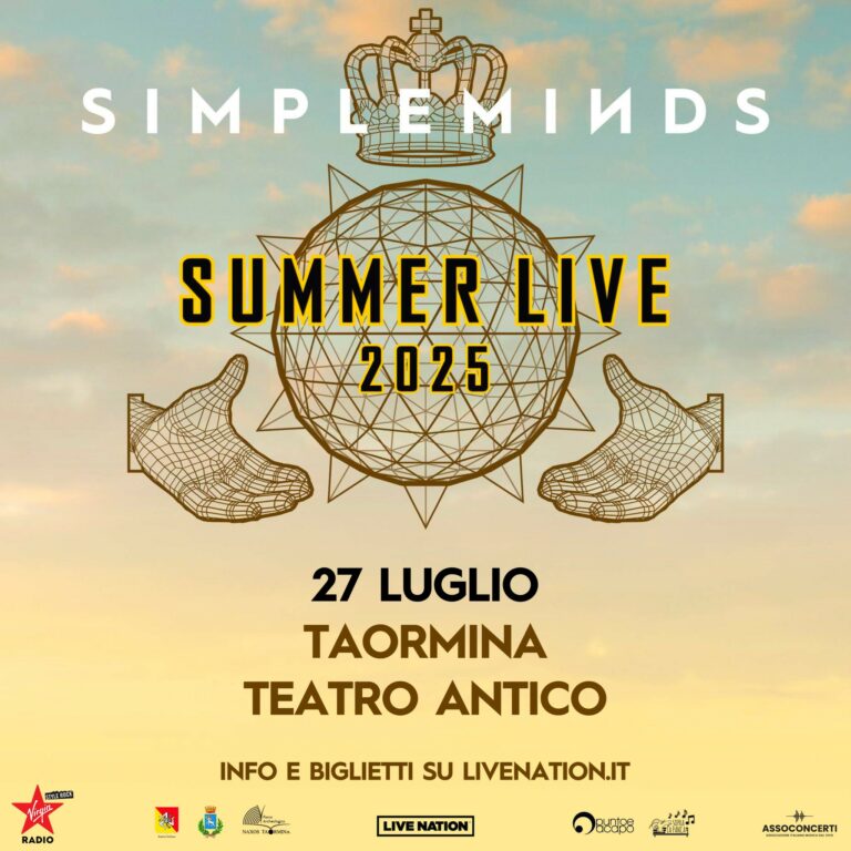 simple minds locandina